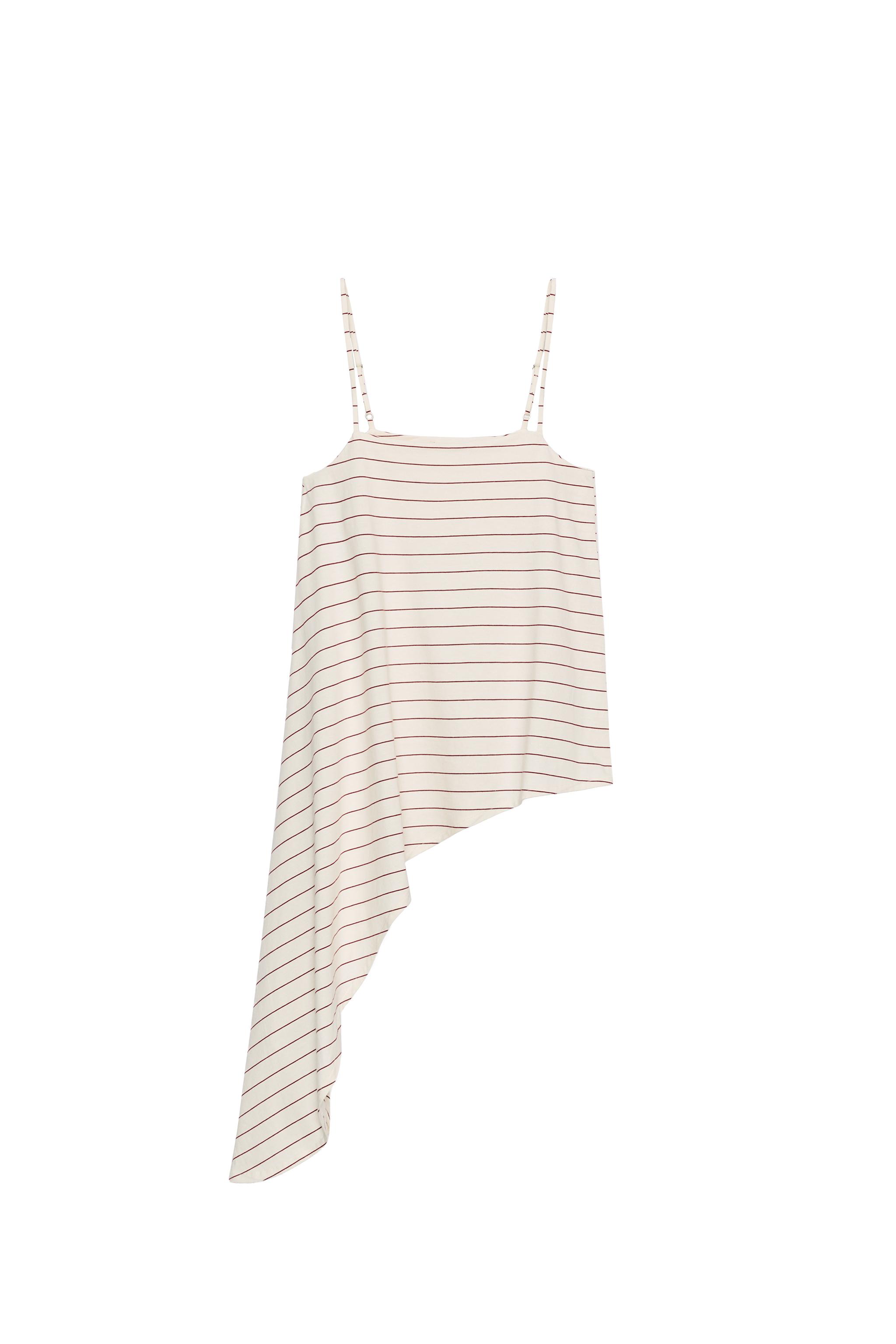 ASYMMETRIC STRIPED TOP